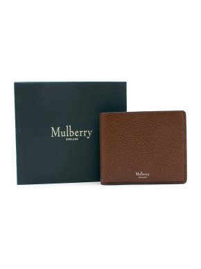 Mulberry Grained Leather Wallet