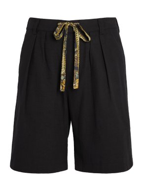 Camilla Pleated Shorts The Night Is Noir 1