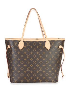Louis Vuitton Coated Canvas Monogram  Neverfull MM
