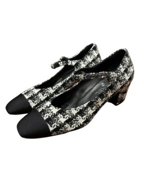 Chanel Tweed Mary Jane Heels