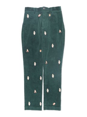 Polo Ralph Lauren Cotton Stretch Corduroy Embroidered Slim Fit Trousers