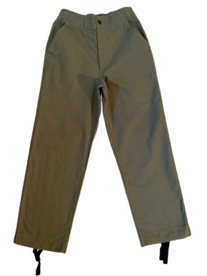 MHL Khaki Straight Leg Trousers