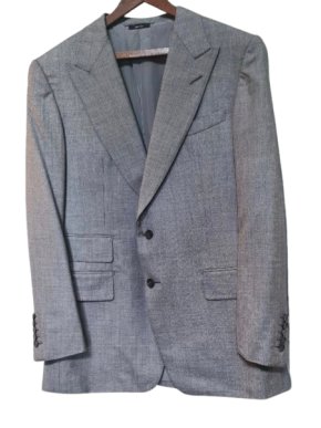 Tom Ford Bespoke Grey Wool Suit