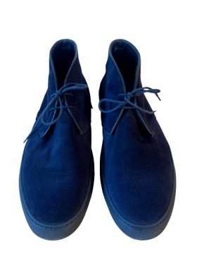 Fratelli Rossetti Navy Suede Desert Boots