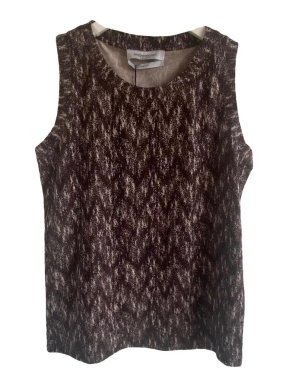 Saint Laurent Print Cotton Top