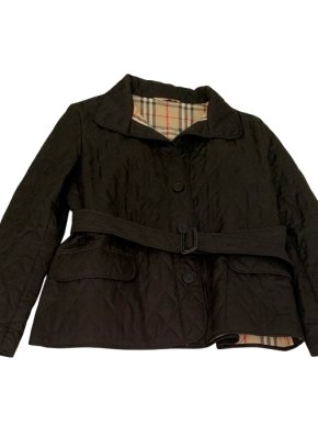Burberry Black Quilted Jacket