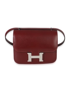 Hermes Hermès Constance 18 Rouge H Box PHW