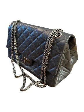 Chanel Grey Reissue Shoulder Bag
