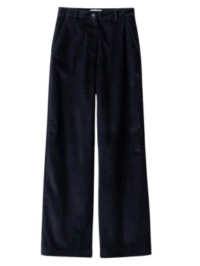 Miu Miu Navy Velvet Trousers