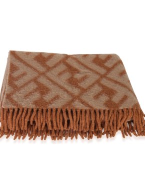 Fendi  Alpaca Wool FF Throw 1