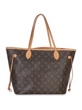 Louis Vuitton Coated Canvas Monogram Neverfull MM