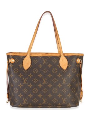 Louis Vuitton Brown Monogram Canvas Neverfull PM