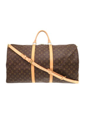 Louis Vuitton Coated Canvass Monogram Keepall Bandouliere 60