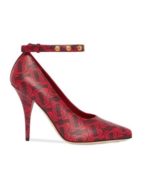 Burberry TB Ankle Strap Pumps