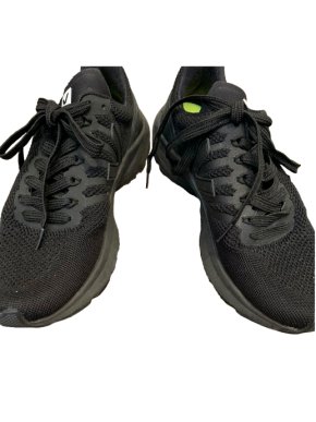 Veja Black Mesh/Leather Trainers