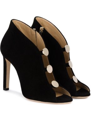 Jimmy Choo Black Suede Lorna Booties