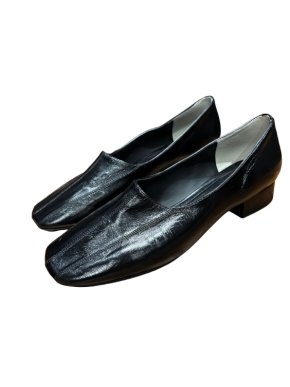 Phoebe Philo Black Leather Flats