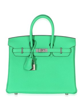 Hermes Hermès Togo Birkin Vert Comics 25 PHW