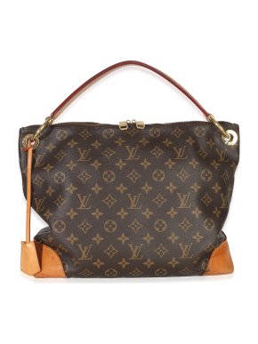 Louis Vuitton Coated  Canvas Monogram Berri PM