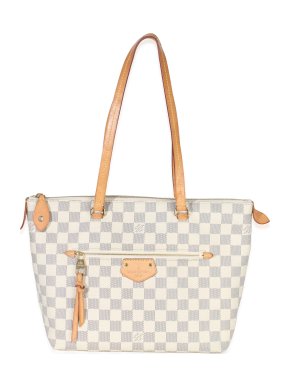 Louis Vuitton Coated Canvas Damier Azur  Iena PM