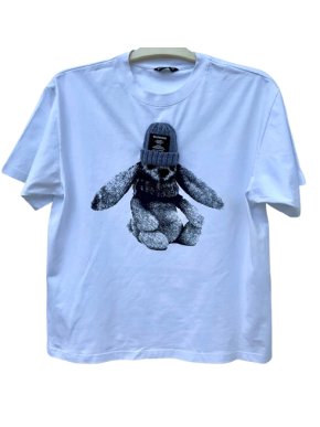 Balenciaga Teddy Bear In Beanie T-Shirt