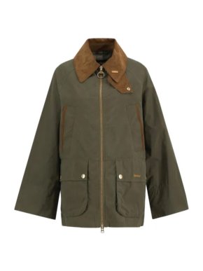 Barbour Olive green Zip Front Jacket