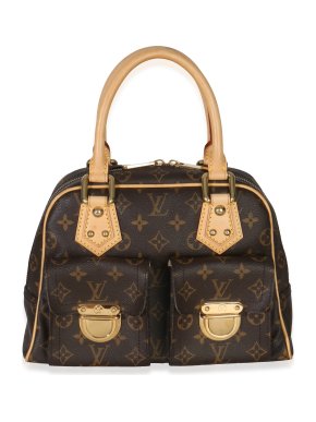 Louis Vuitton Coated Canvas  Monogram  Manhattan PM