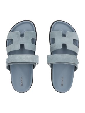 Hermes Hermès Chypre Techno Sandals Bleu