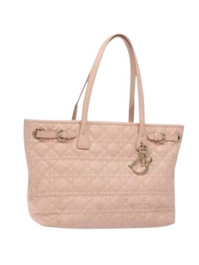 Dior Chanel Pink Leather Tote