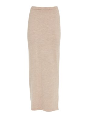 Magda Butrym Maxi Skirt Cashmere Blend
