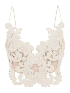 Zimmermann Beige Lace Camisole Top