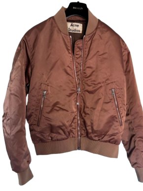 Acne Studios Satin Bomber Jacket