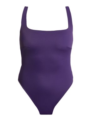Form & Fold Plain G Cup Underwire Square One Piece