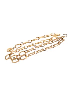 Chanel Medallion Chain Link Belt