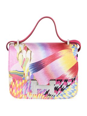 Hermes Hermès  Constance 18cm Marble Silk PHW Limited Edition
