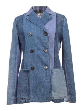 Dior Denim Patchwork Blazer