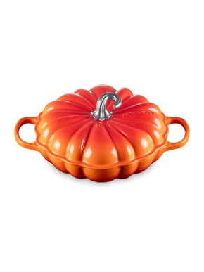 Le Creuset Cast Iron Pumpkin Shallow Casserole Dish (28cm)
