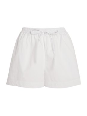 Matteau White Relaxed Shorts