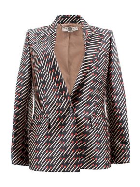 Stella McCartney Matchstick print blazer