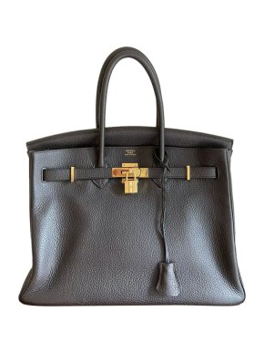 Hermes Rosewood Togo Leather Birkin 35 GHW