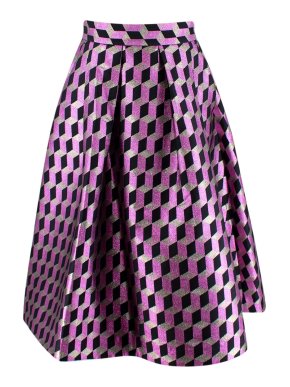 Baum und Pferdgarten Pink Cubic Jacquard Skirt