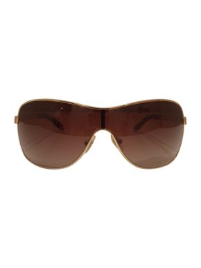 Tiffany & Co. Gold-Tone Metal & Dark Havana Aviator Sunglasses