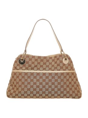 Gucci Vintage GG Monogram Canvas Eclipse Bag