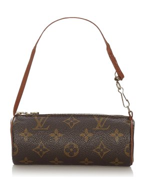 Louis Vuitton Vintage Monogram Canvas Papillon Pochette Mini Bag