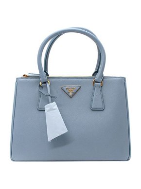 Prada Astral Blue Saffiano Leather Medium Galleria Tote