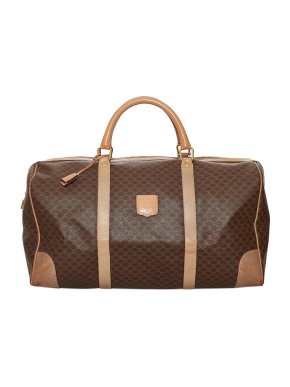 Celine Vintage Macadam PVC Weekend Bag