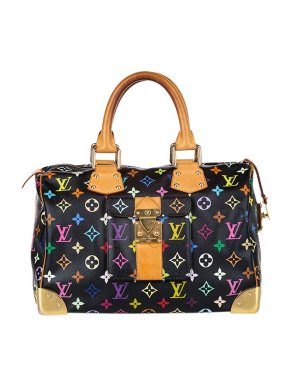 Louis Vuitton x Takashi Murakami Monogram Multicolore Canvas Speedy 30