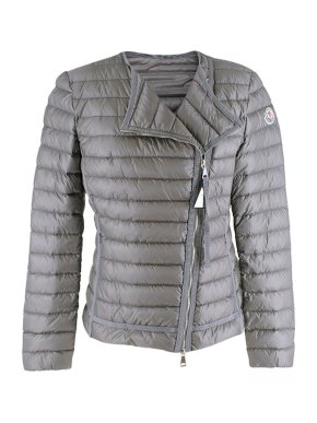 Moncler Steel Grey Amy Padded Down Jacket
