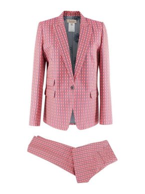 Paul & Joe Pink Jacquard Blazer & Trousers