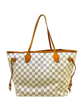 Louis Vuitton Damier Azur Canvas Neverfull MM Tote Bag